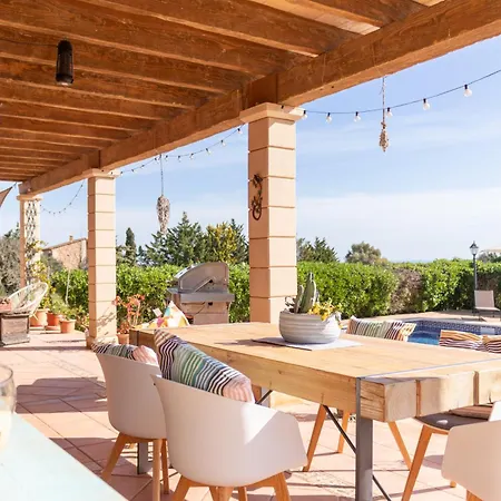 Villa Idyllische Natur-finca Mit 12m Pool & Meerblick Porto Cristo